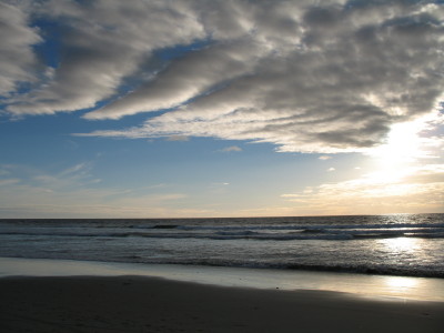 Moonlight State Beach Sunset Sky